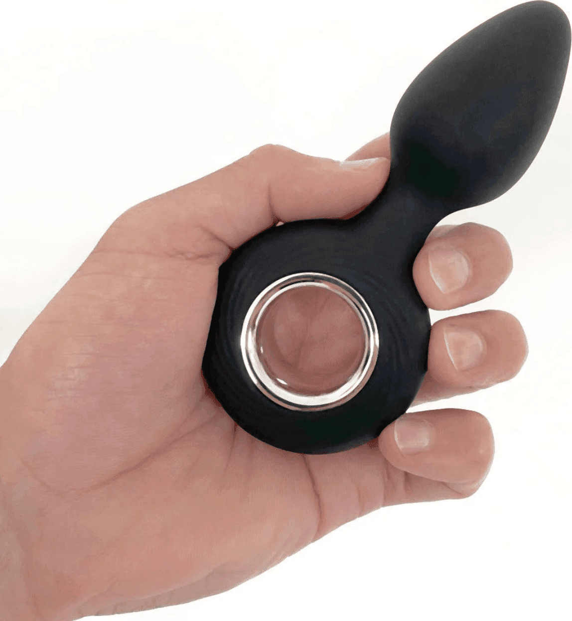 Butt Plug Anale Vibrante in Silicone Stimolatore Prostata Compatto 12 Modalità - 2