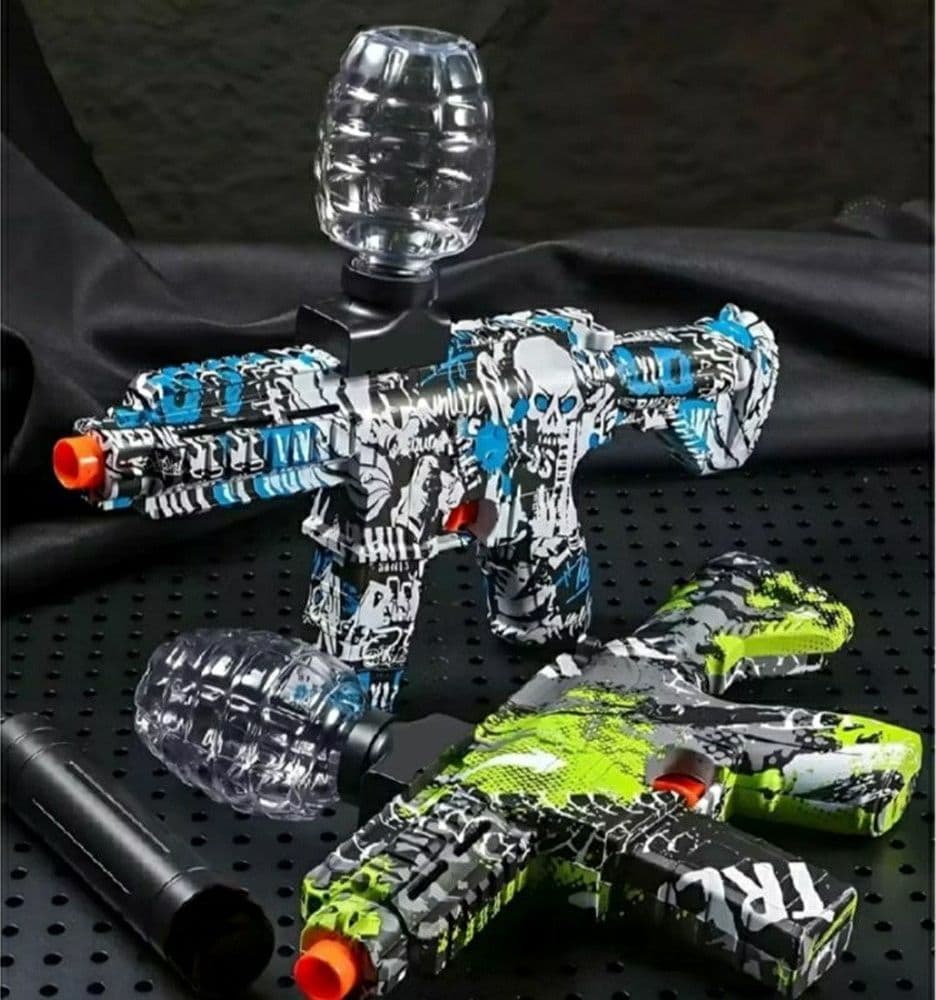 PISTOLA GIOCATTOLO A PALLINE DI GEL M416 GEL BULLET GUN PER RAGAZZI DA 14+ A BATTERIA 7,4V - 5