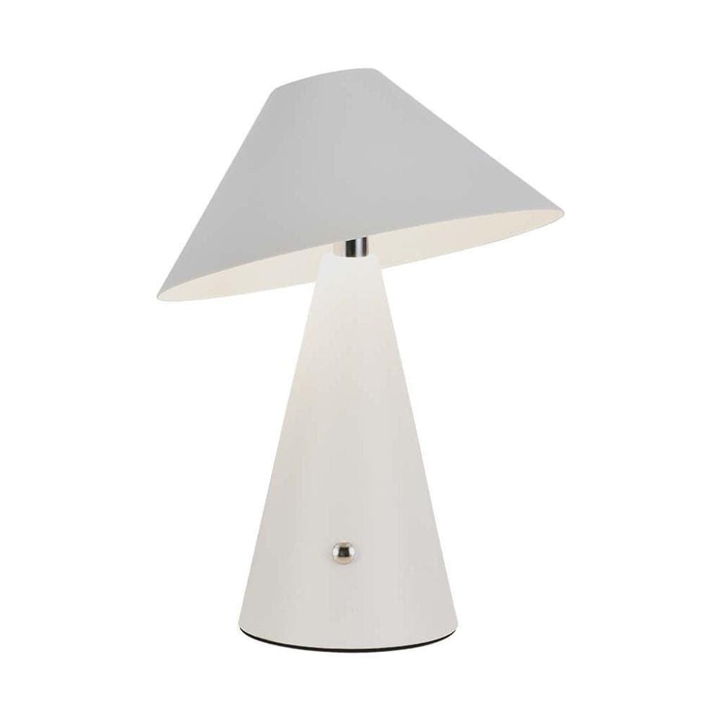 Lampada LED da Tavolo 3W Colore Bianco in Metallo Ricaricabile con USB C Touch Dimmerabile 3in1 - 1