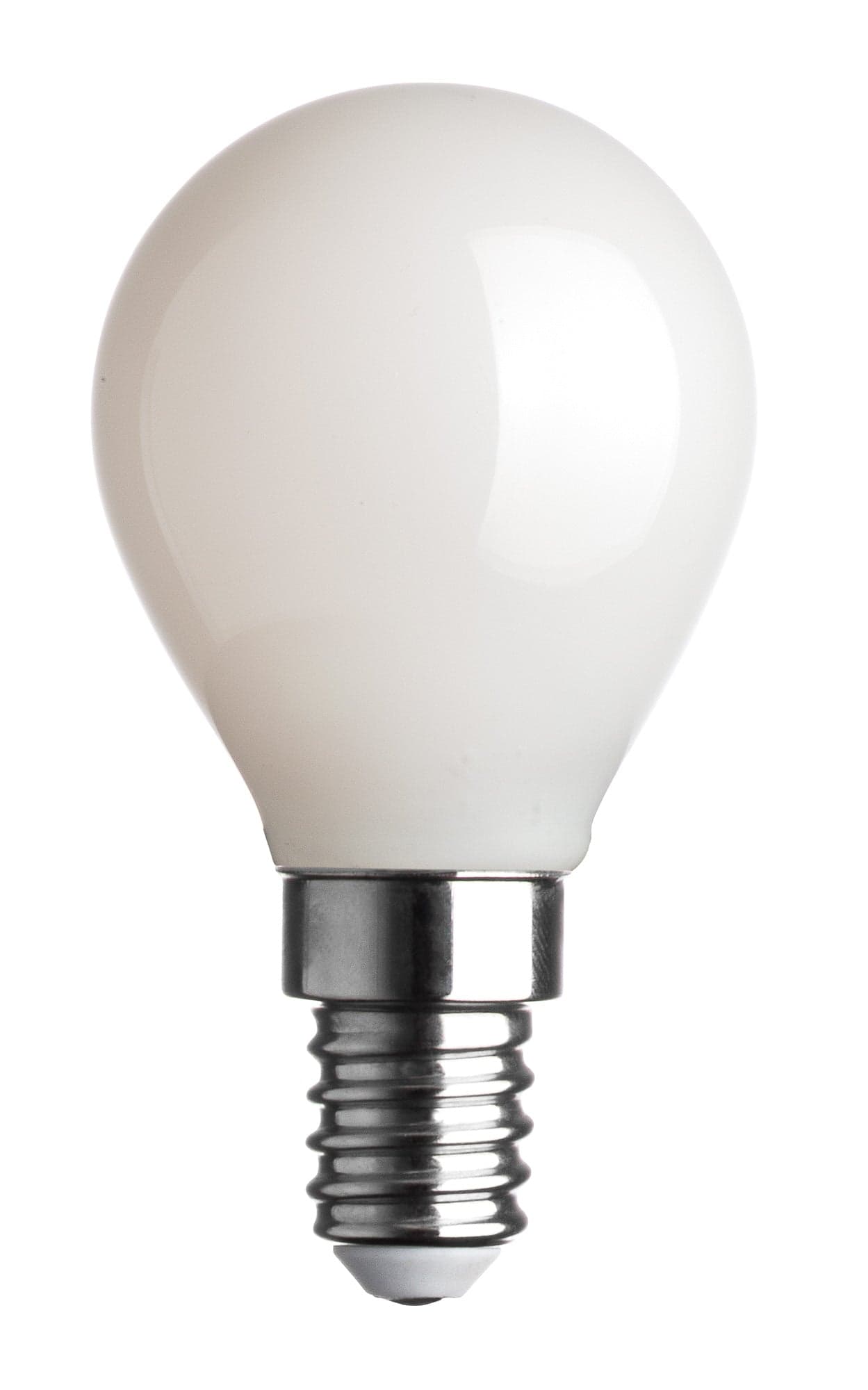 MINIGLOBO LED E14 6W LUCE CALDA 3000K - FILAMENTO FROST - 1