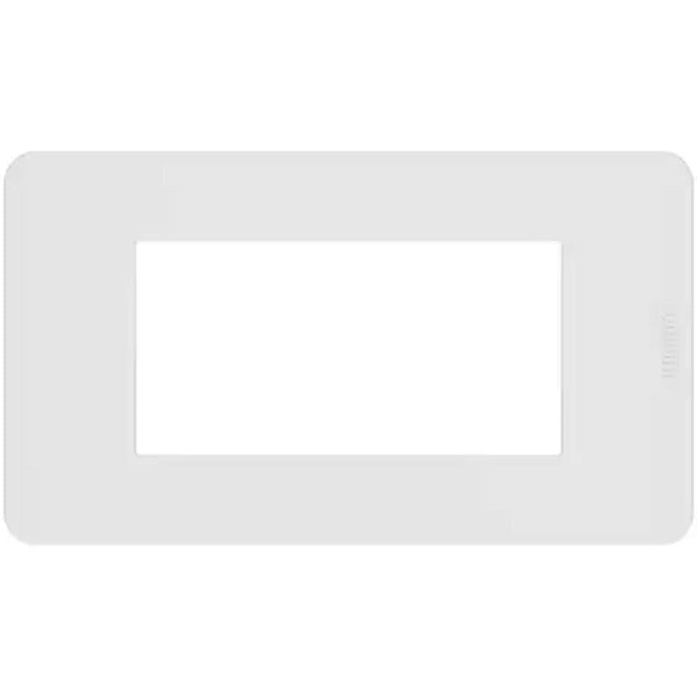 Placca MatixGO 4 moduli - Bianco - materiale tecnopolimero - 1