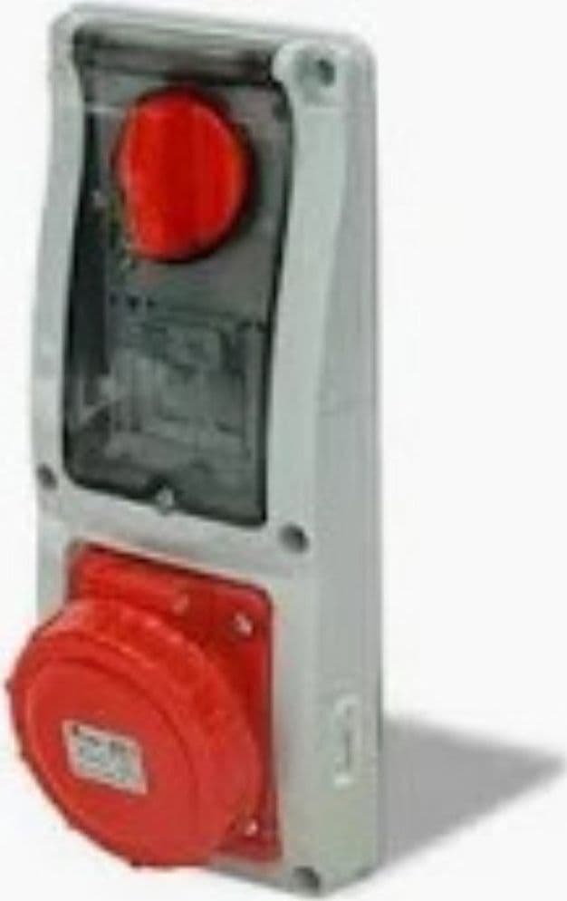 PRESA Interbloccata 16A con portafusibili 3+T IP67 400V - 1