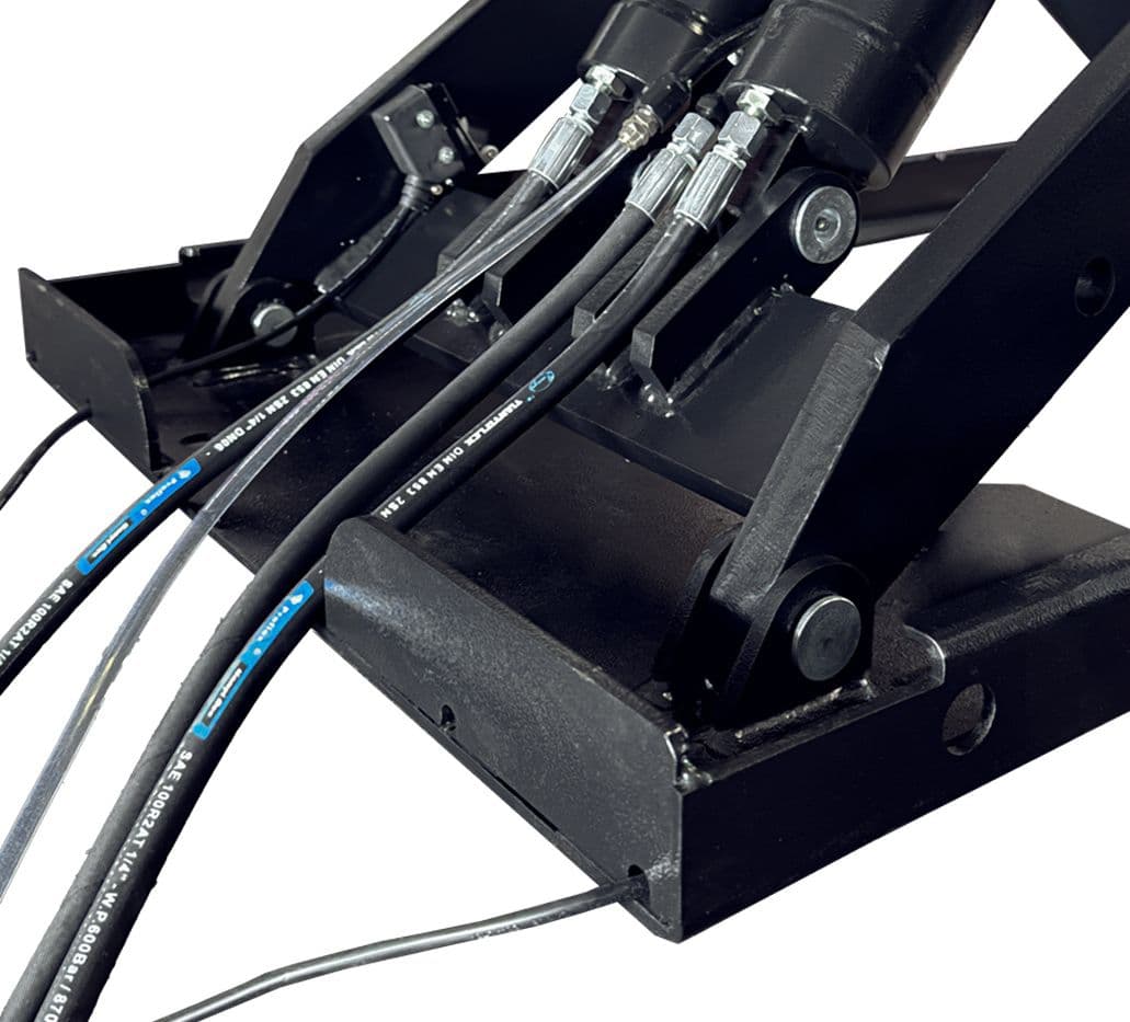 Ponte sollevatore a forbice 230V portata 3T alzata 190cm Redats L-600F - 4