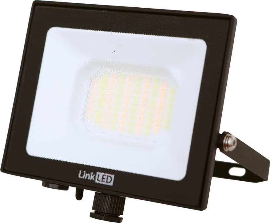 Proiettore YUMA PLUS 30W SMD CCT - 3000lm - Con Predisposizione PIR IP65 Colore Nero