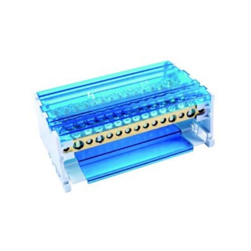 RIPARTITORE TETRAPO 125A IN:2 OUT:13 DIN:8