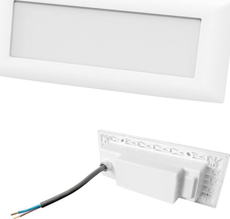 Segnapasso a LED in policarbonato per scatola 506 IP65 4,5W CCT - Luce Simmetrica - 1