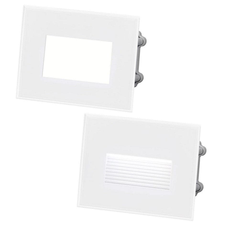 Segnapasso a LED per scatola 503 IP66 4,5W CCT - Luce Asimmetrica - Bianco - 1