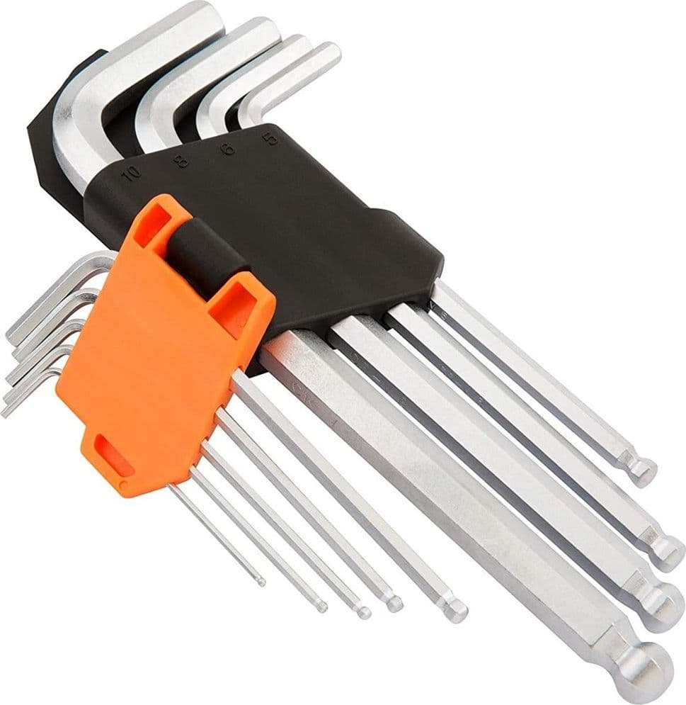 SET CHIAVI MASCHIO ESAGONALI                 KENDO 9 PZ SKU:CA5505202 - 1