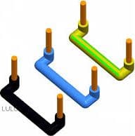 SET DI COLLEGAMENTI A COLORI3x1,5mm2 1M 3x - 1