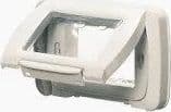 System Placca IP55 Bianco 3P - 1