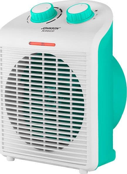 Termoventilatore 2000W - Altezza 25cm - Termostato regolabile e protezione anti-surriscaldamento
