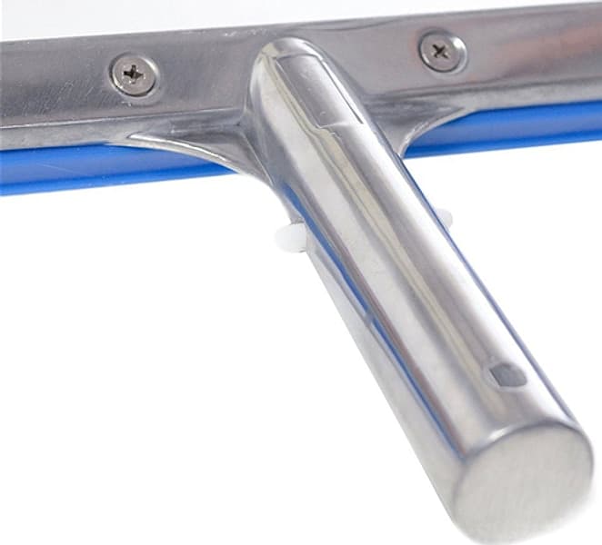 Spazzola professionale per pulizia fondo e parete piscina con rinforzo in alluminio 46 cm - 4
