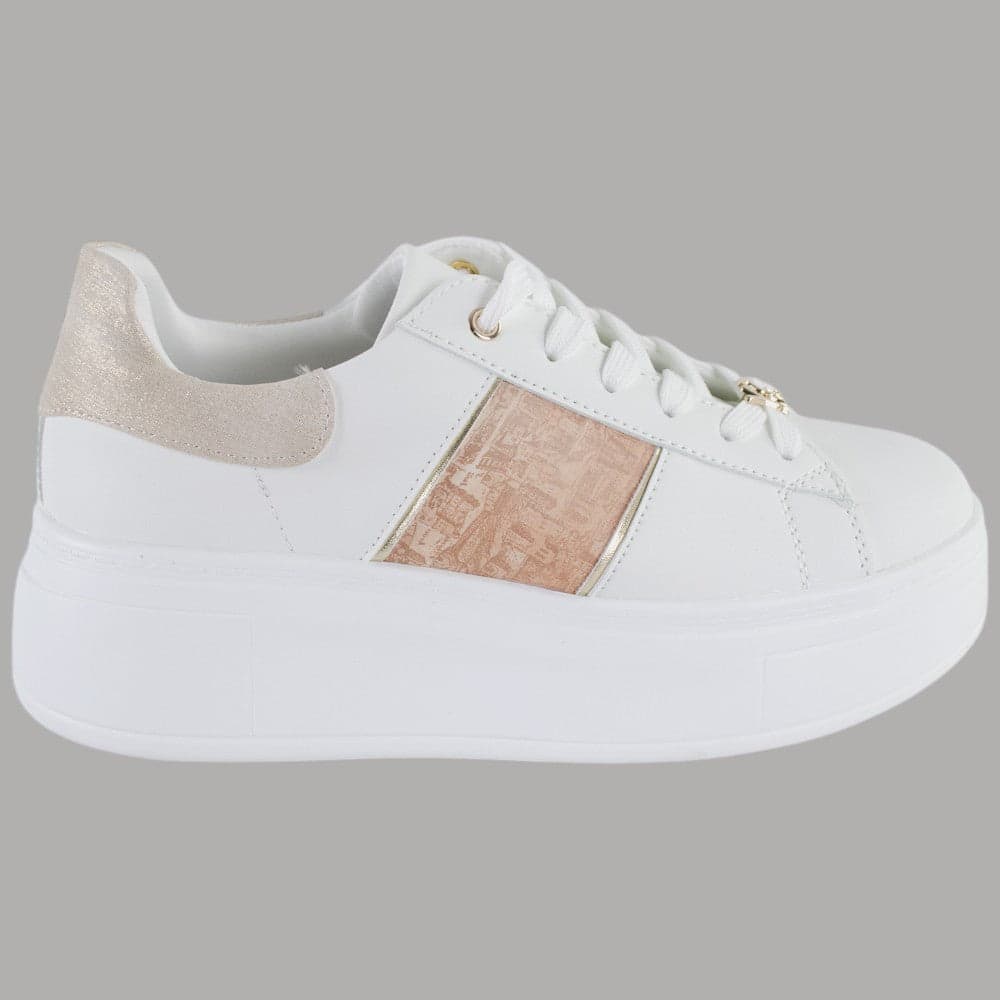 YNot sneakers bianche e sand KATE KAT015S1 - 5