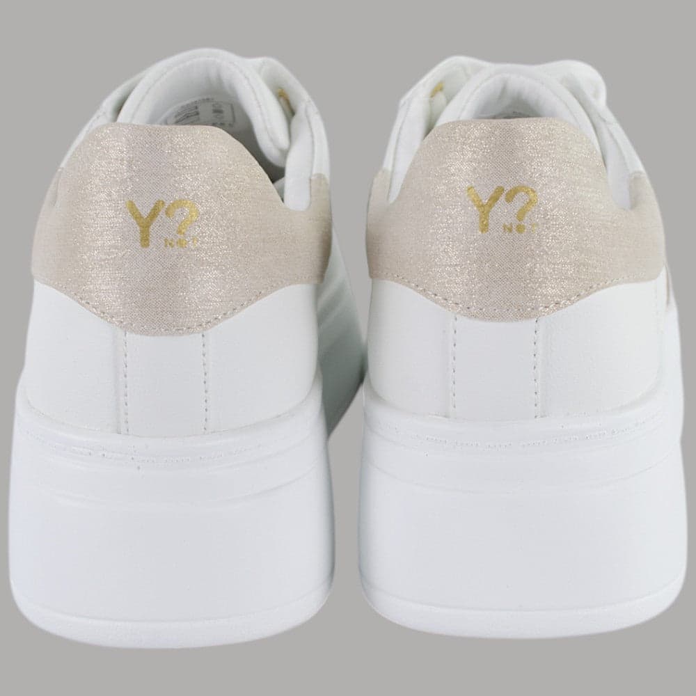 YNot sneakers bianche e sand KATE KAT015S1 - 4