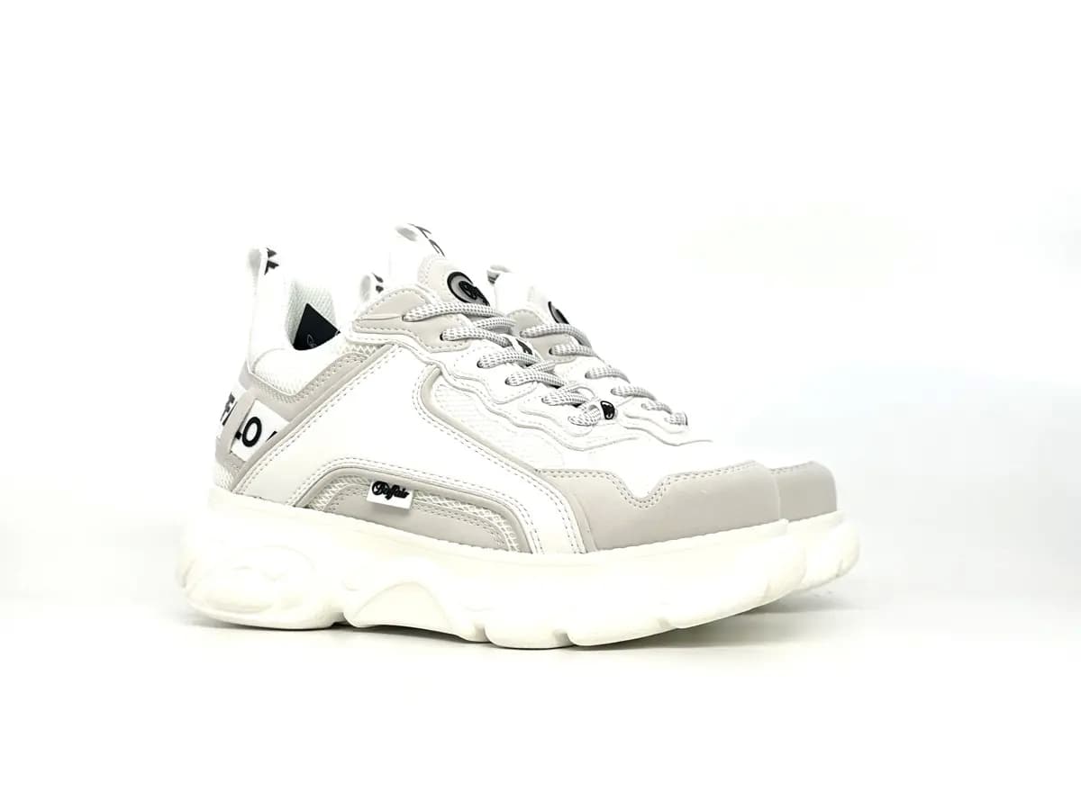 Buffalo sneakers donna bianche platform chunky moderne - 7