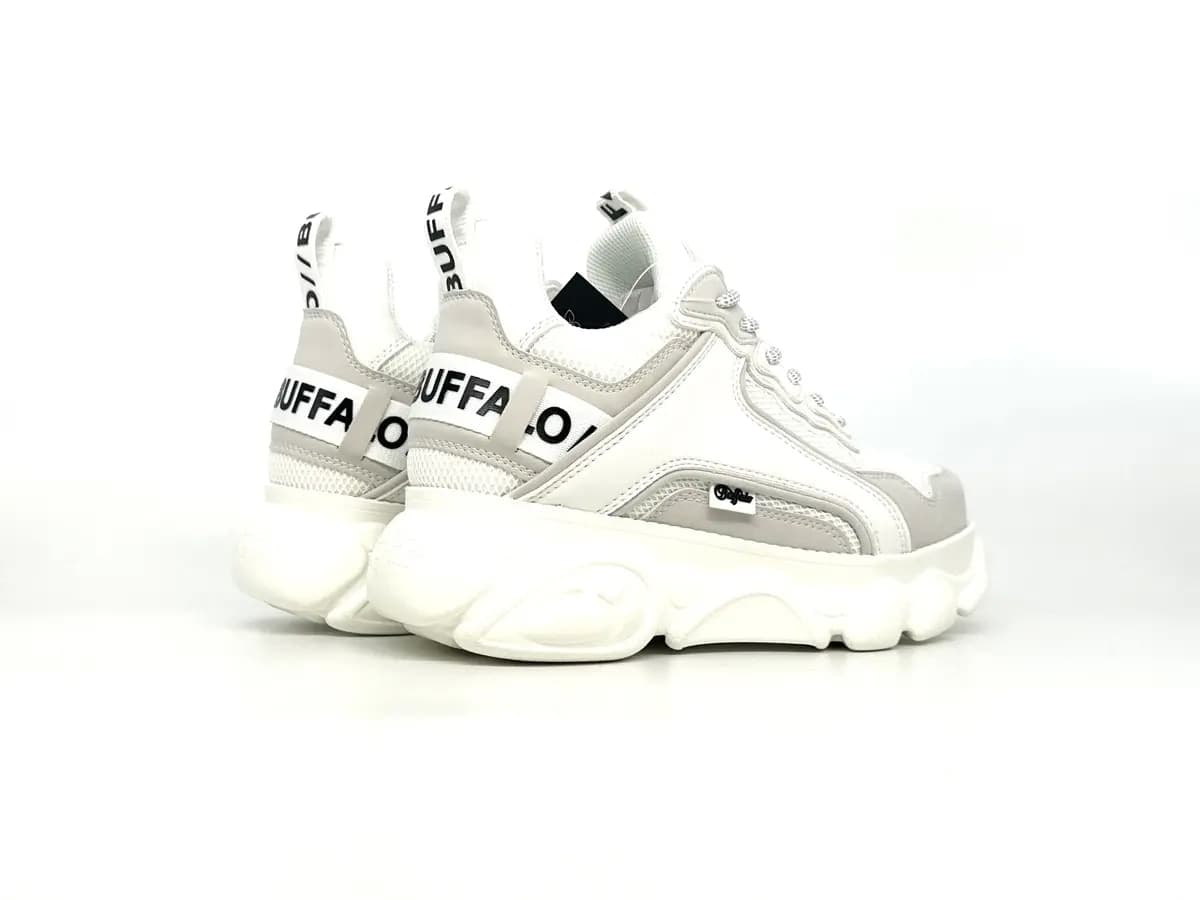 Buffalo sneakers donna bianche platform chunky moderne - 2