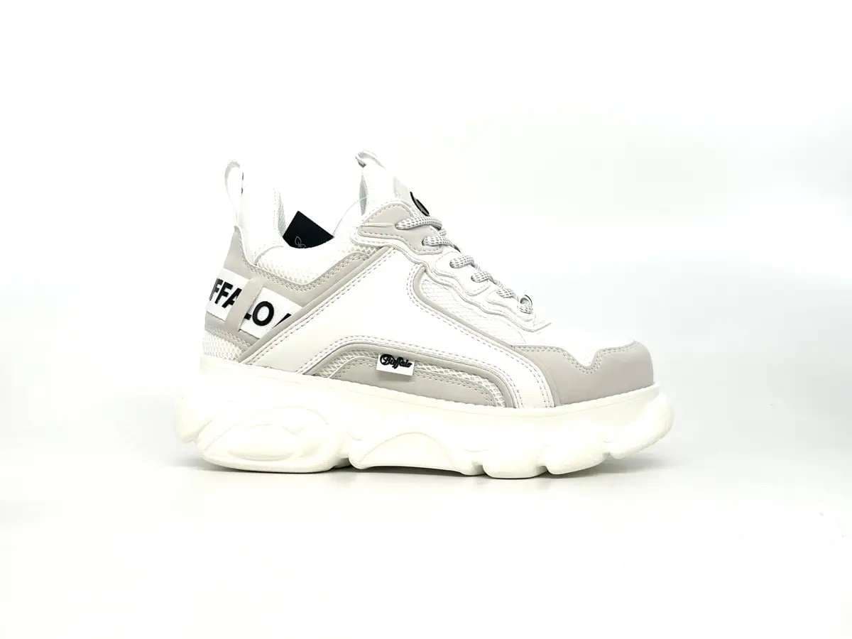 Buffalo sneakers donna bianche platform chunky moderne - 4