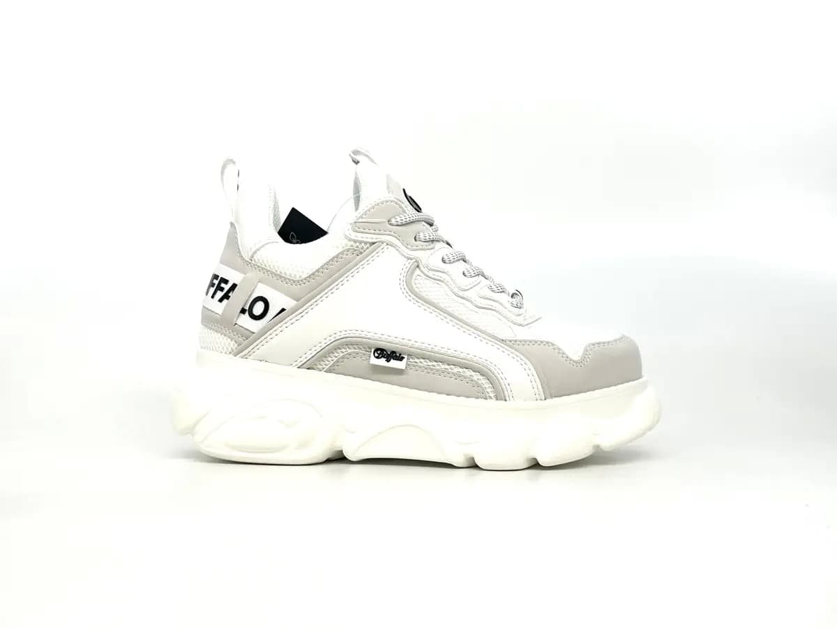 Buffalo sneakers donna bianche platform chunky moderne - 4