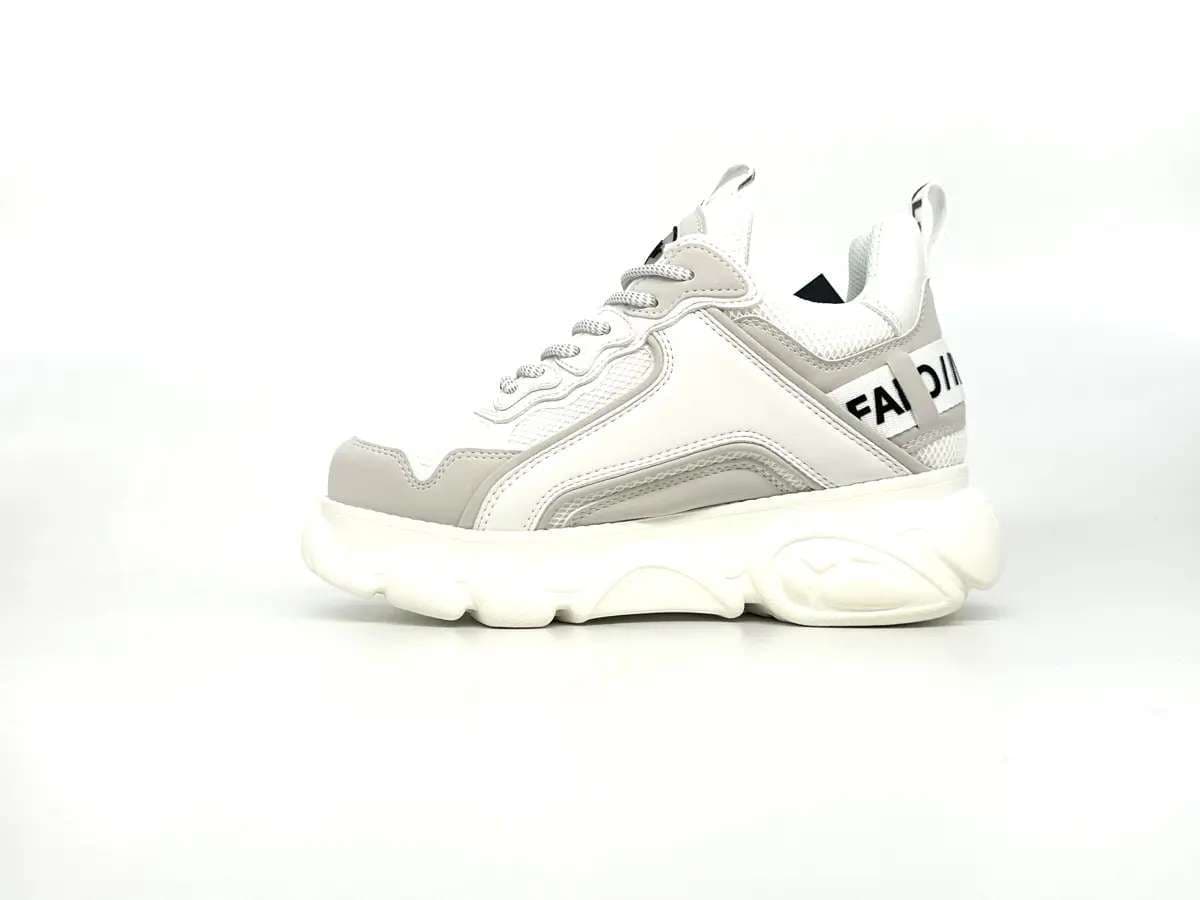 Buffalo sneakers donna bianche platform chunky moderne - 5
