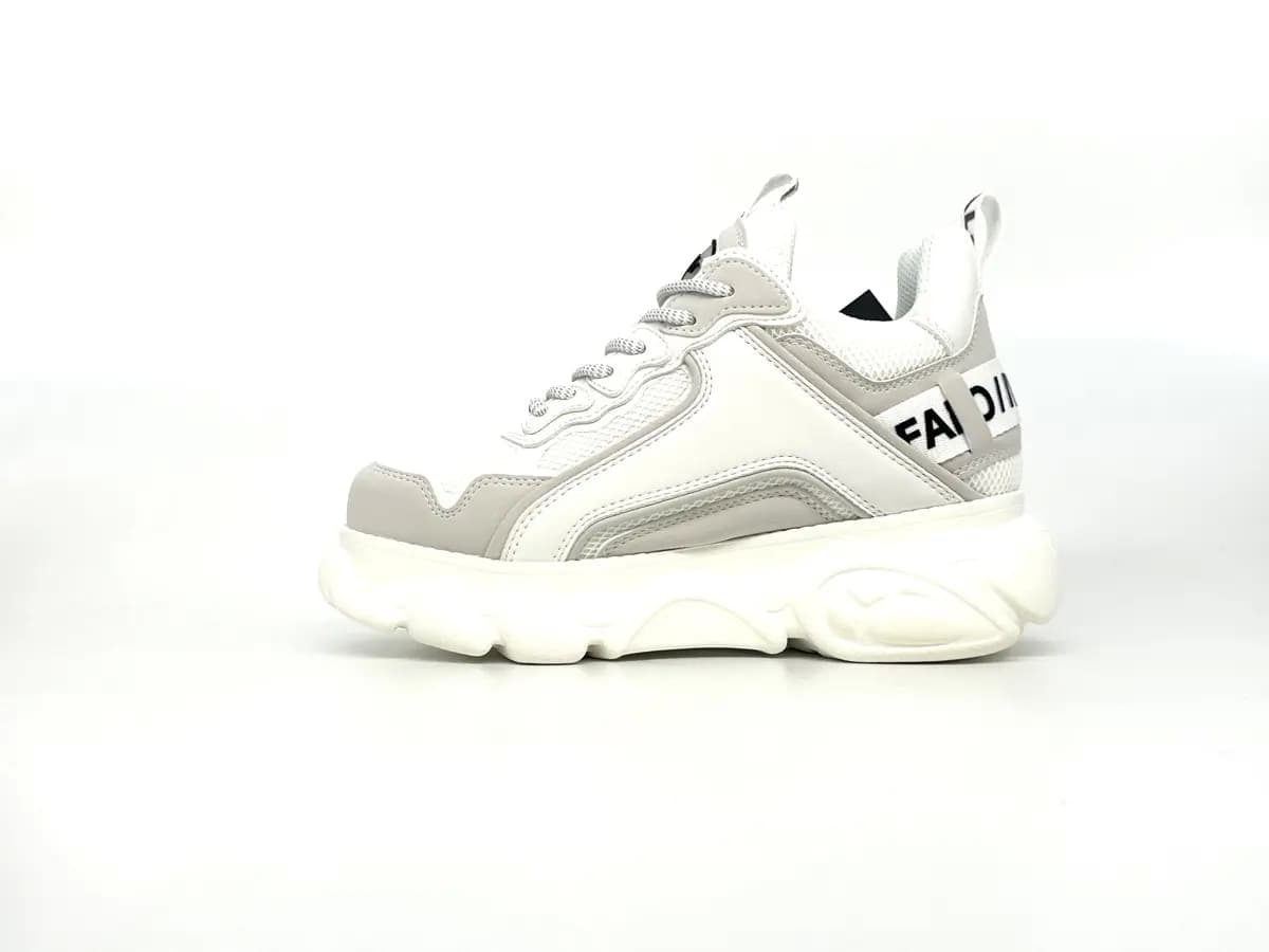 Buffalo sneakers donna bianche platform chunky moderne - 5
