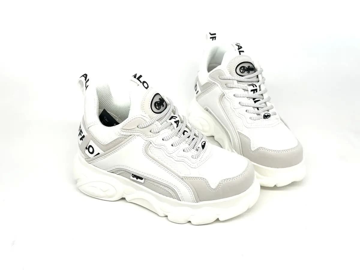 Buffalo sneakers donna bianche platform chunky moderne - 6