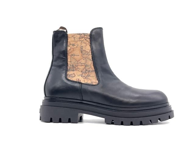 ALVIERO MARTINI 1 Classe Tronchetto Black Elastico Geo - 4