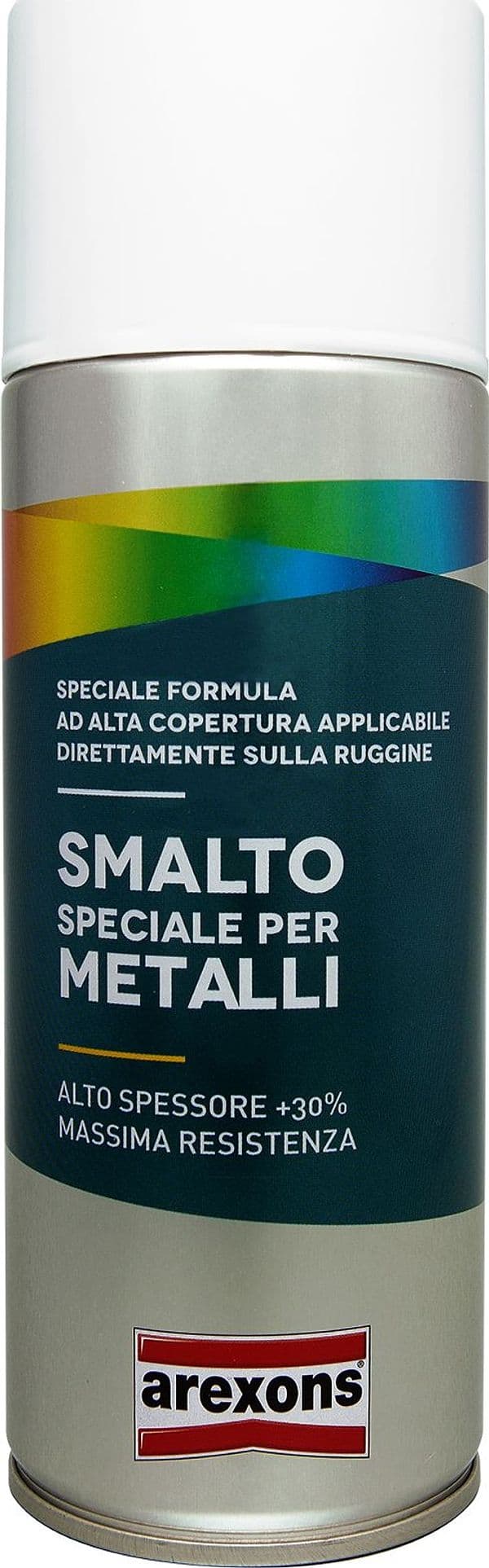Vernice Spray Smalto Speciale per Metallo Ml. 400 Bianco Grigio Ral 9002 6 – Arexons