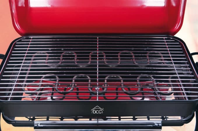 Barbecue Elettrico 2 300 W Cm 140 x 30X87 H Dcg - 2