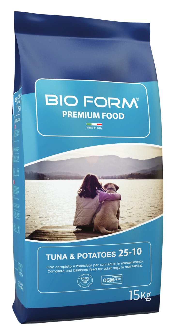 Crocchette per Cani Adulti ?dog Adult Tuna? Proteine Grassi 25 10% Sacco Kg - 2