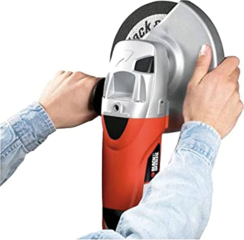 Smerigliatrice Angolare Kg 2000 Qs 230 mm 2 000 W Black+Decker - 2