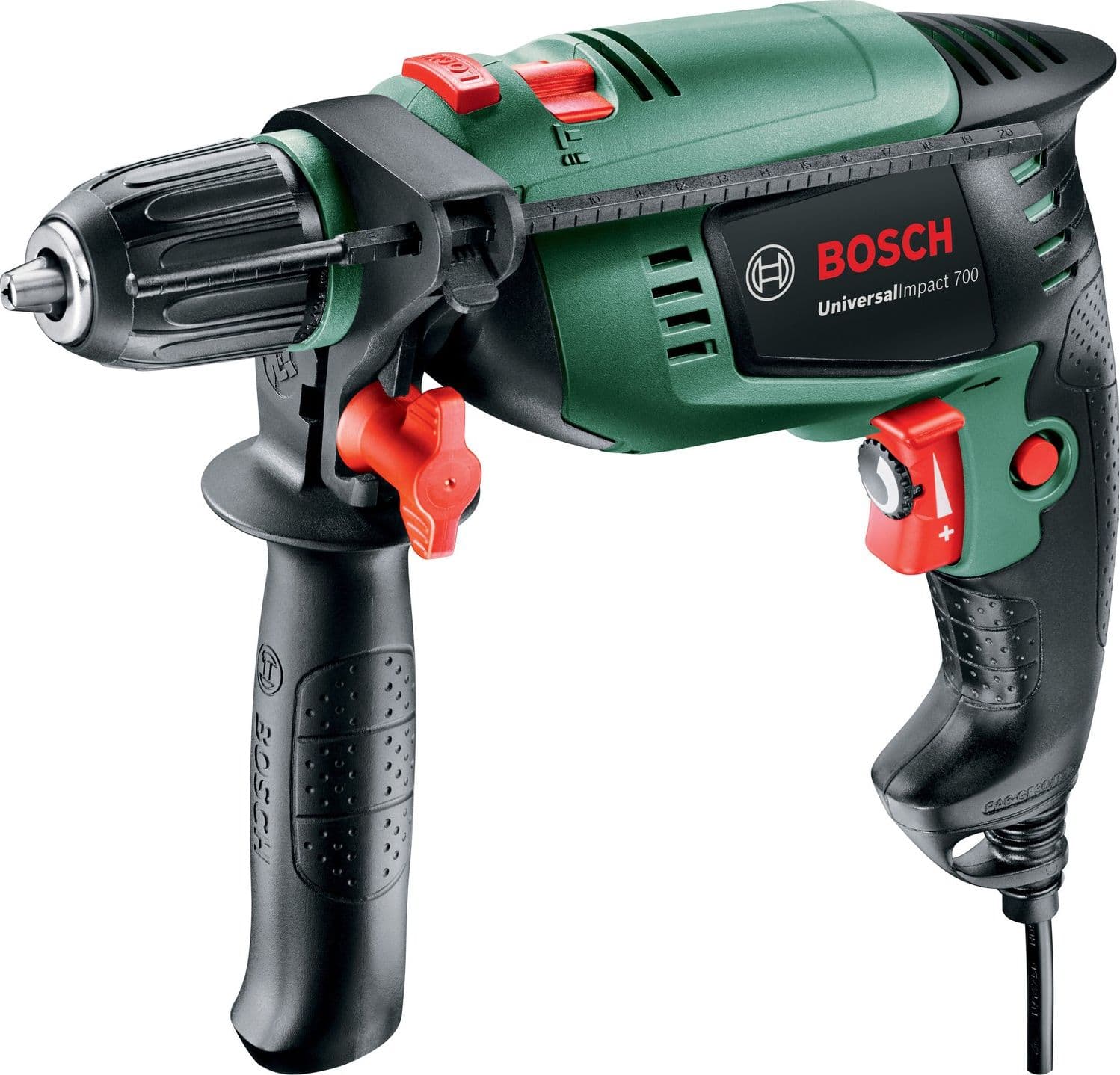 Trapano Battente Universalimpact 700 701 W + Set 15 Pezzi. x Line Bosch - 2