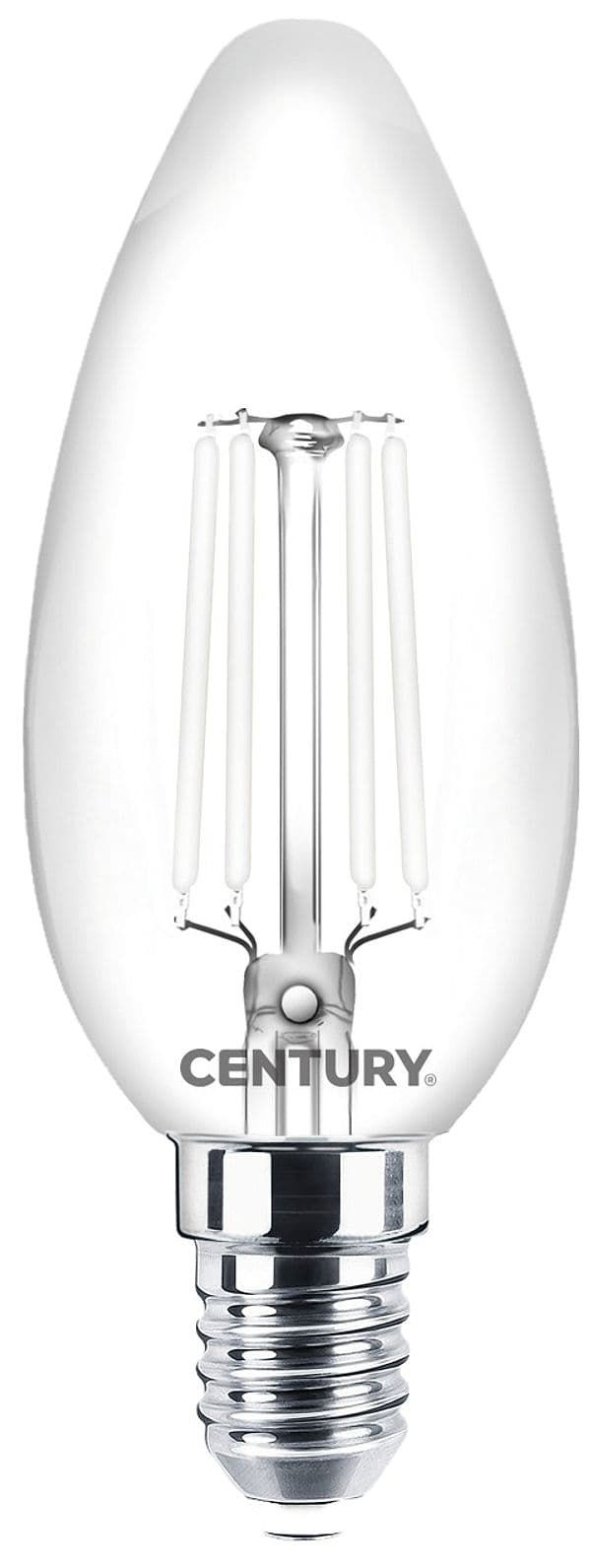 Lampada a Filamento LED Incanto White Candela E14 Luce Naturale 4 5 W 470 - 2