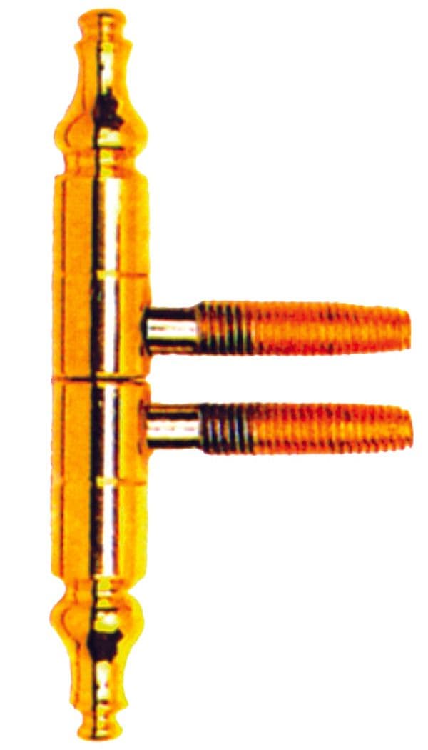 Cerniera Anuba Barocco in Acciaio Bronzato Ø Mm 9 300 Pezzi - 2