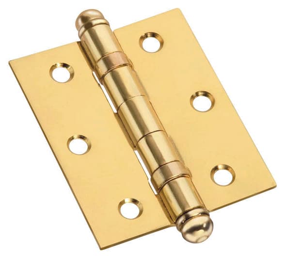 Cerniera con Cuscinetti in Acciaio Bronzato Mm 100 x 90 (4 x 3.1 2) - 2