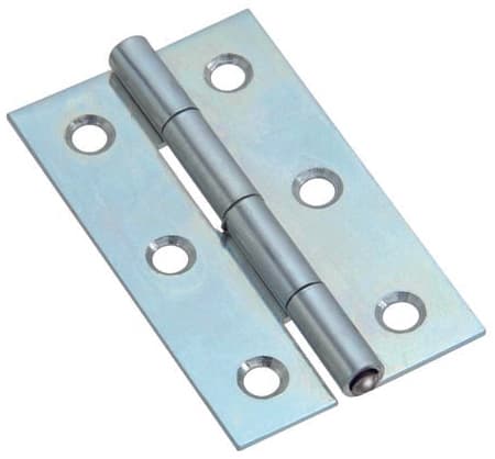 Cerniera Stretta Perno Fisso Mm 20 x 15 120 Pezzi - 2