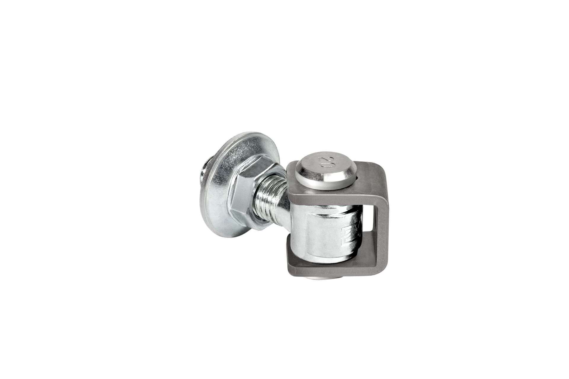 Cardine Regolabile per Cancelli Art. 155 Ø Mm 20 20 Pezzi Comunello - 2