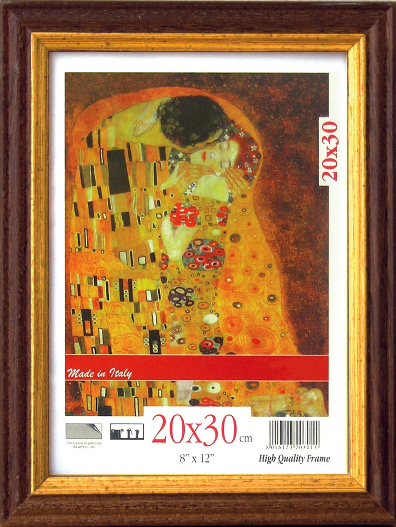 Cornice Brun Cm 25 x 35 8 Pezzi - 2