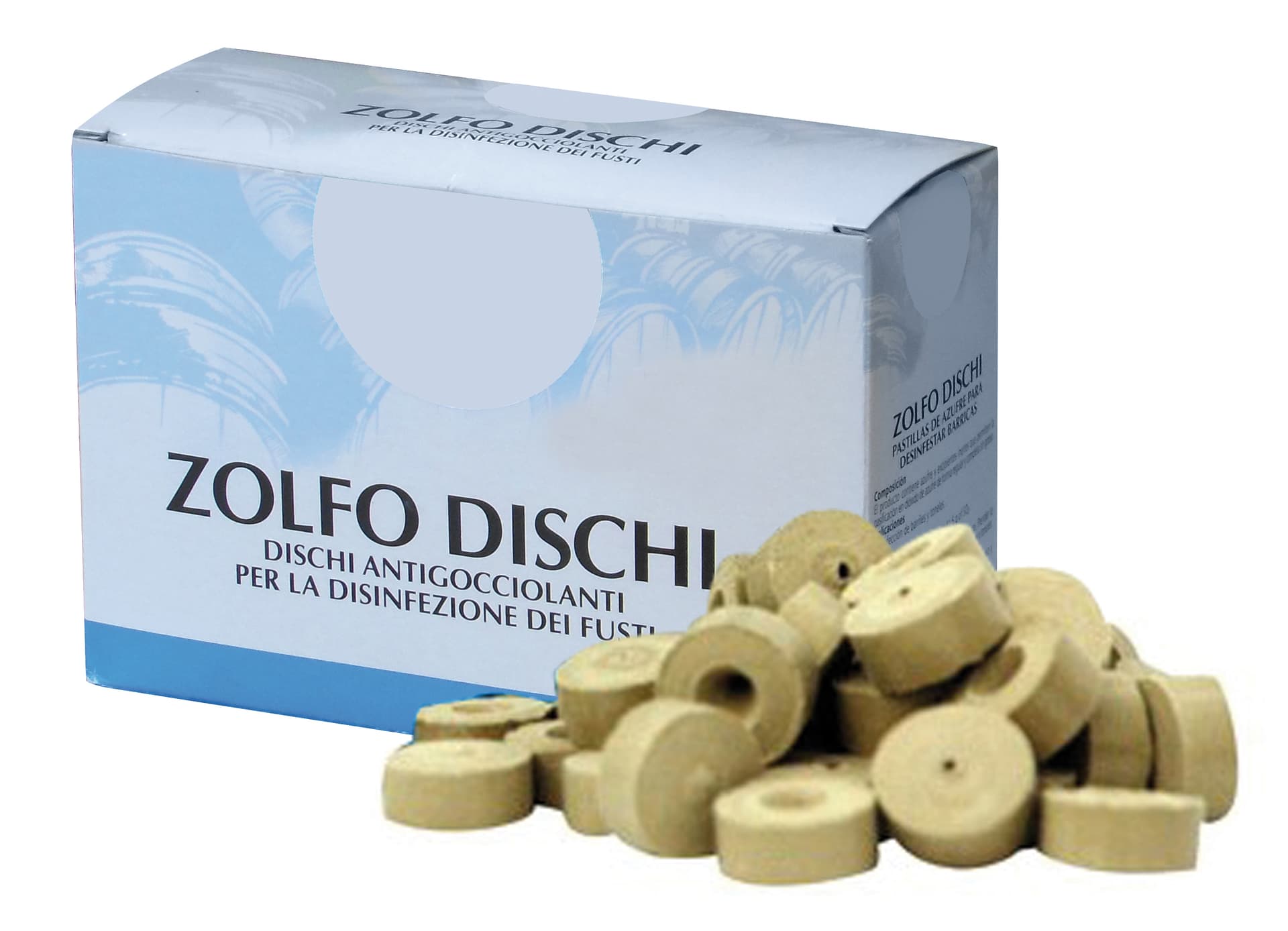 Dischi di Zolfo Kg 1 - 2