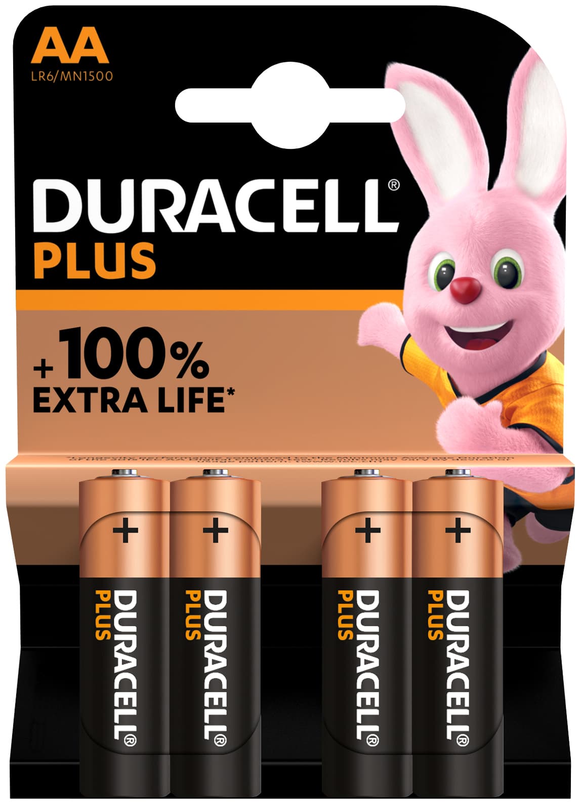 Pila Alcalina Serie Plus 4 Pezzi. Stilo 1 5 V 20.00 Confezioni Duracell - 2
