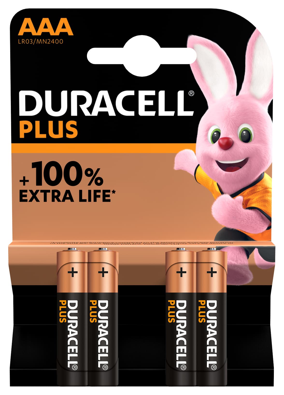 Pila Alcalina Serie Plus 4 Pezzi. Ministilo 1 5 V 10.00 Confezioni Duracell - 2
