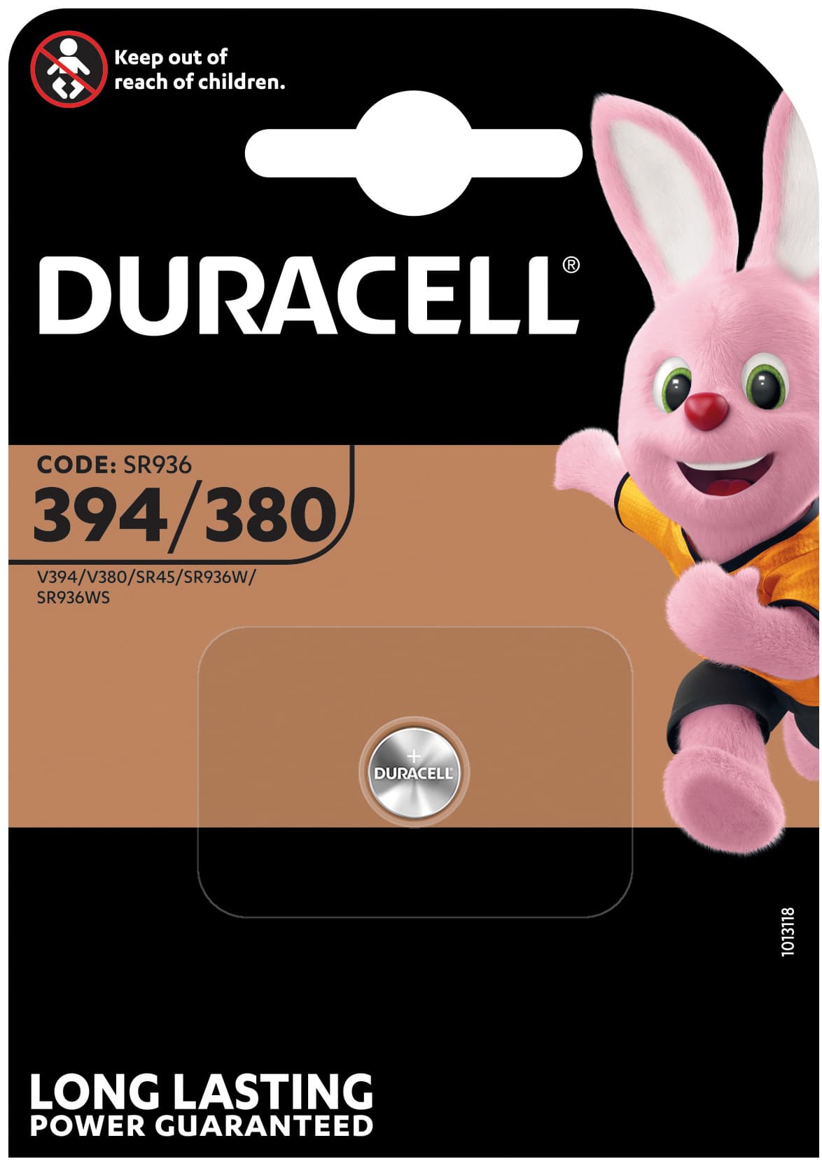 Pila Silver Oxide Specialistica Bottone 394 . 10 Pezzi Duracell - 2