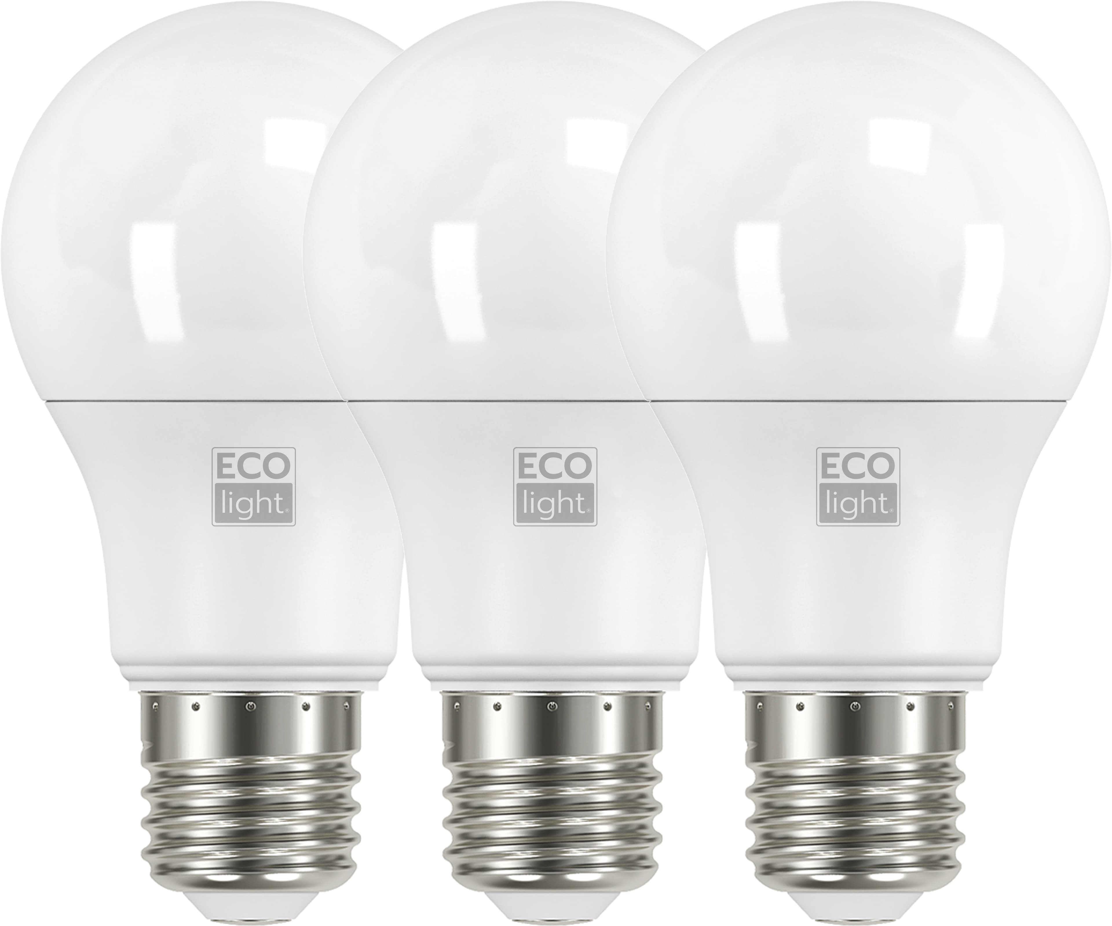 Ecolight LAMPADA A LED GOCCIA E27 3 PZ. luce fredda 9 W 20.00 confezioni