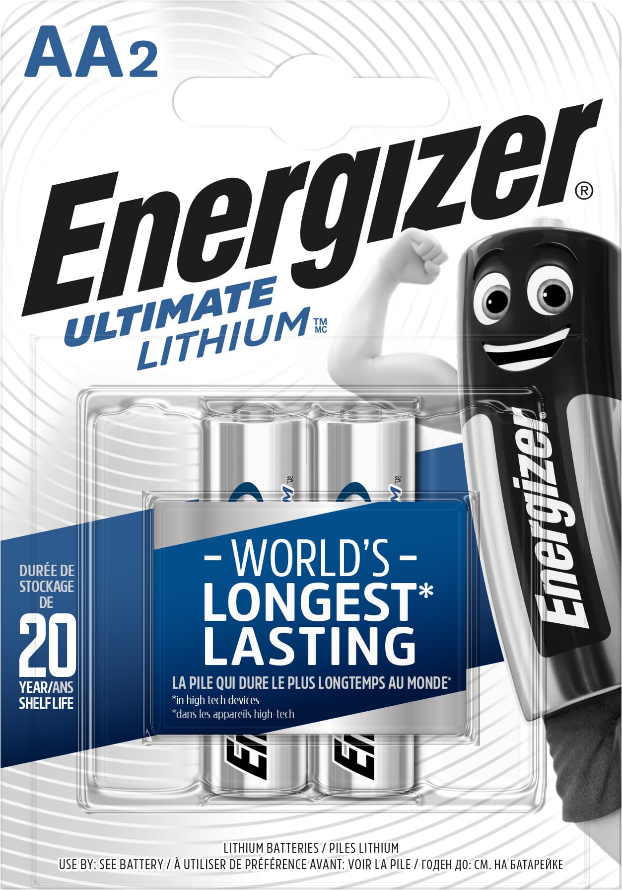 Pila al Litio Ultimate Lithium Stilo 1 5 V 2 Pezzi. 12.00 Confezioni - 2