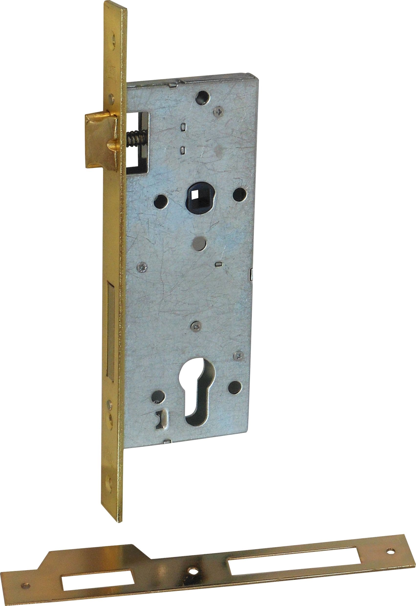 Serratura Legno Inf. 2M+S ART.I15 con Contropiastra E.60 F.22 F.lli - 2