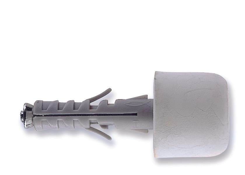 Tassello Sb 9 12 con Fermaporta Bianco 50 Pezzi. Mm 9 x 40 50 Pezzi Fischer - 2