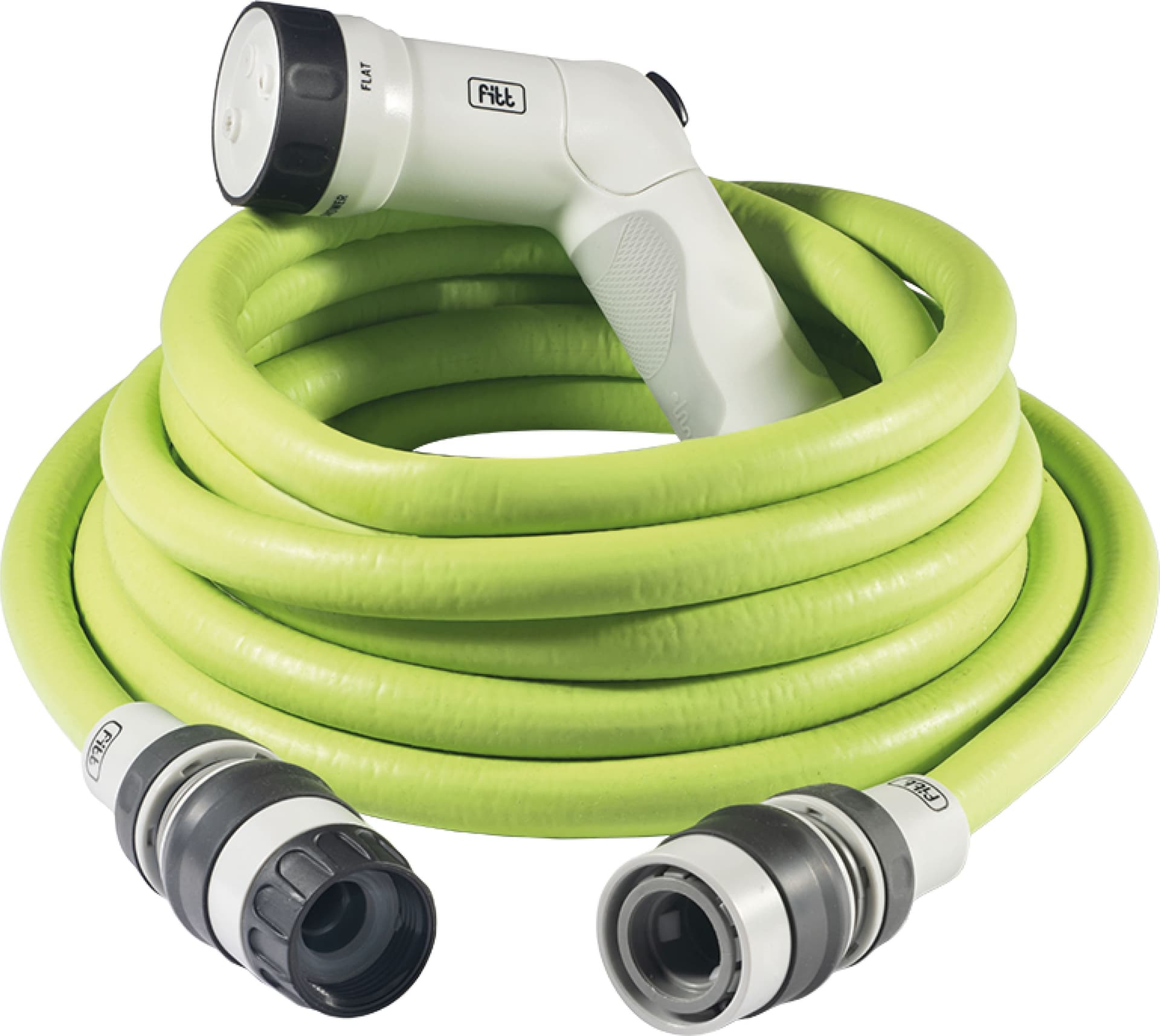 Tubo Estensibile per Giardinaggio Fitt Ikon M 20 con Pistola Colore Lime - 2