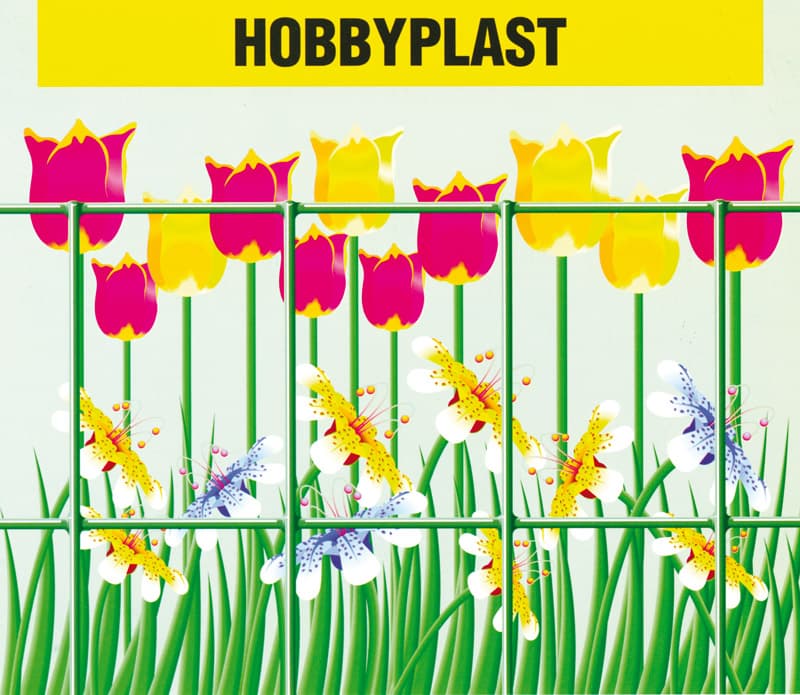 Rete per Recinzioni Plast Hobbyplast Maglia Mm 50 x 75 Ø Filo Codice 20795 - 2