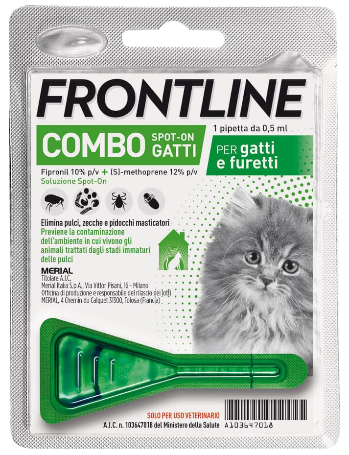 Antiparassitario Combo per Gatti (cf. 1 Pipetta) Frontline Combo - 2