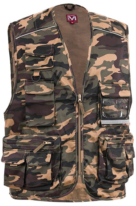 Gilet Power Colore Camouflage Mimetico Misura L - 2