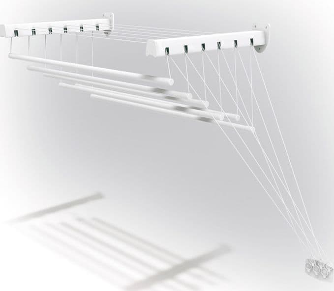 Stendibiancheria Lift 140 cm 140 x 45 5X135 H Stenditura M 8 5 Gimi - 2